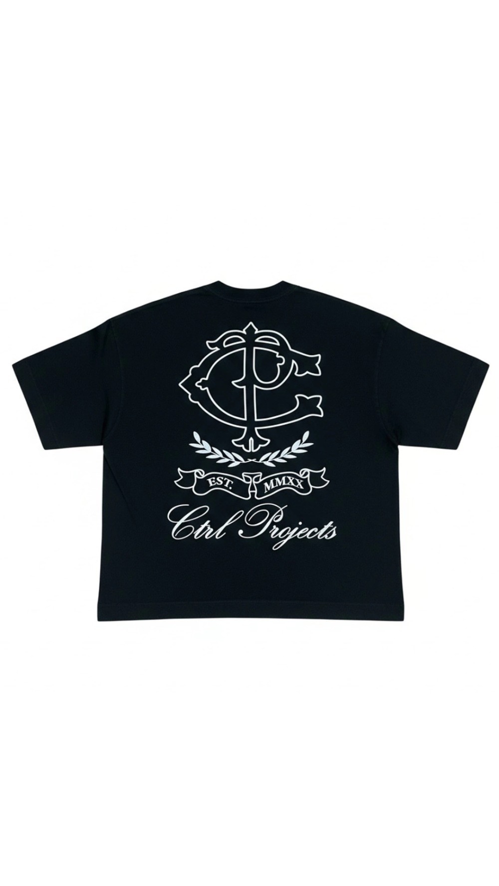 Camiseta Ctrl Projects Boxy Verano Black — P / M / G / XG, Novo