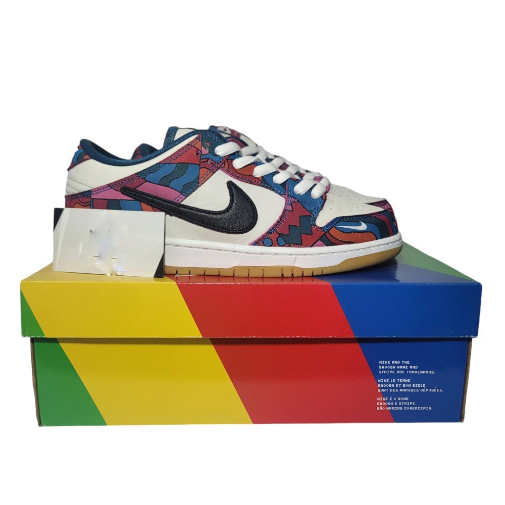 Parra x Nike SB Dunk Low Pro Abstract Art — 41, Novo
