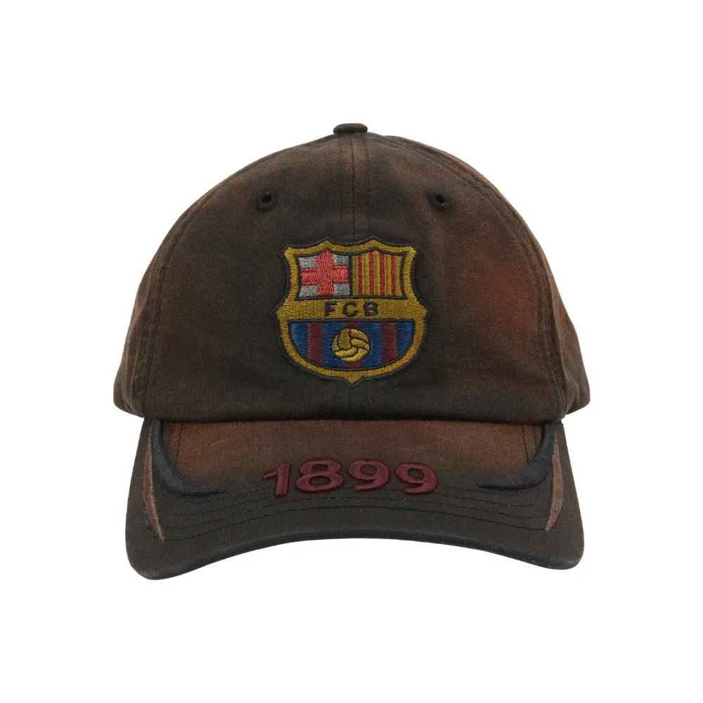 Travis Scott x FC Barcelona Boné Cactus Jack 1899 Distressed — Único, Novo