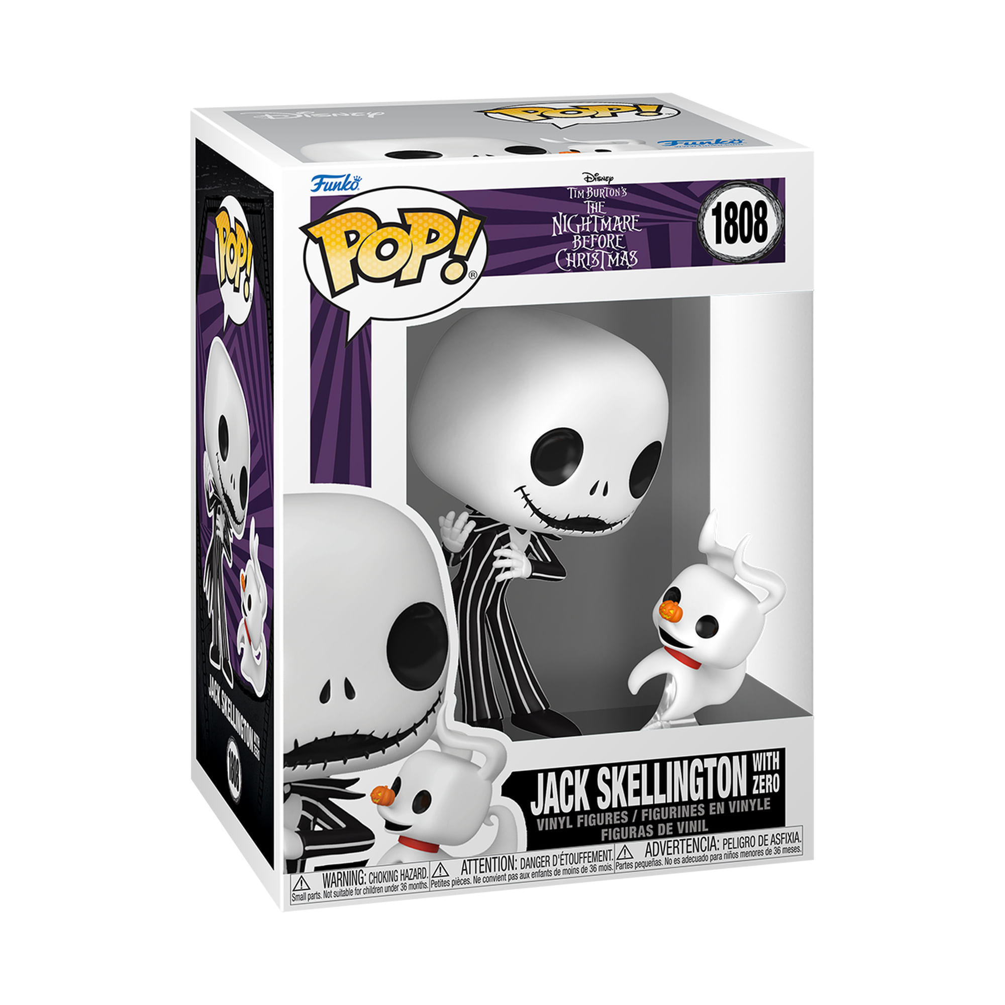 Foto 2 de Boneco Funko Pop Disney O Estranho Mundo De Jack Jack E Zero