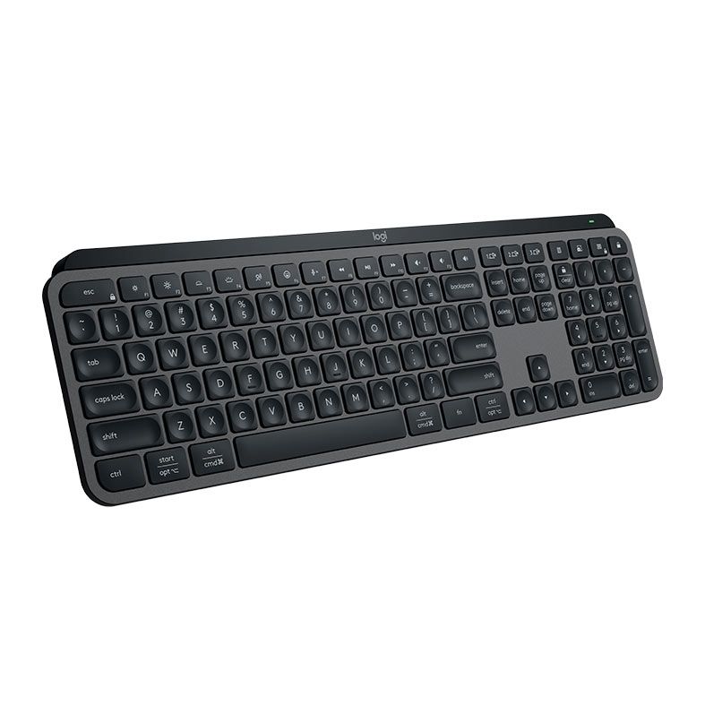 Foto 2 de Teclado Logitech MX Keys S, Wireless, Preto, 920-011563