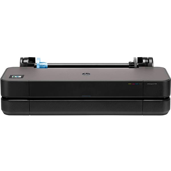 Impressora Plotter DesignJet T230 24" com suporte, Colorida, Wi-fi, Conexão Ethernet, Bivolt, 5HB07D, HP - CX 1 UN