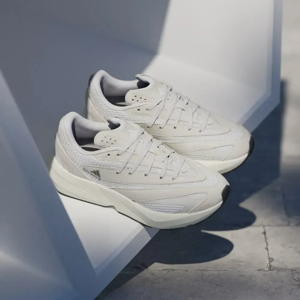 adidas Lightblaze Crystal White Cloud White Grey One Feminino — 34 / 35 / 35.5 / 36 / 37 / 38 / 39 / 39.5 / 40 / 40.5 / 41 / 42, Novo