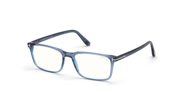 Armação de Óculos de Grau Tom Ford, modelo FT5735-B, cor 090, tamanho 56