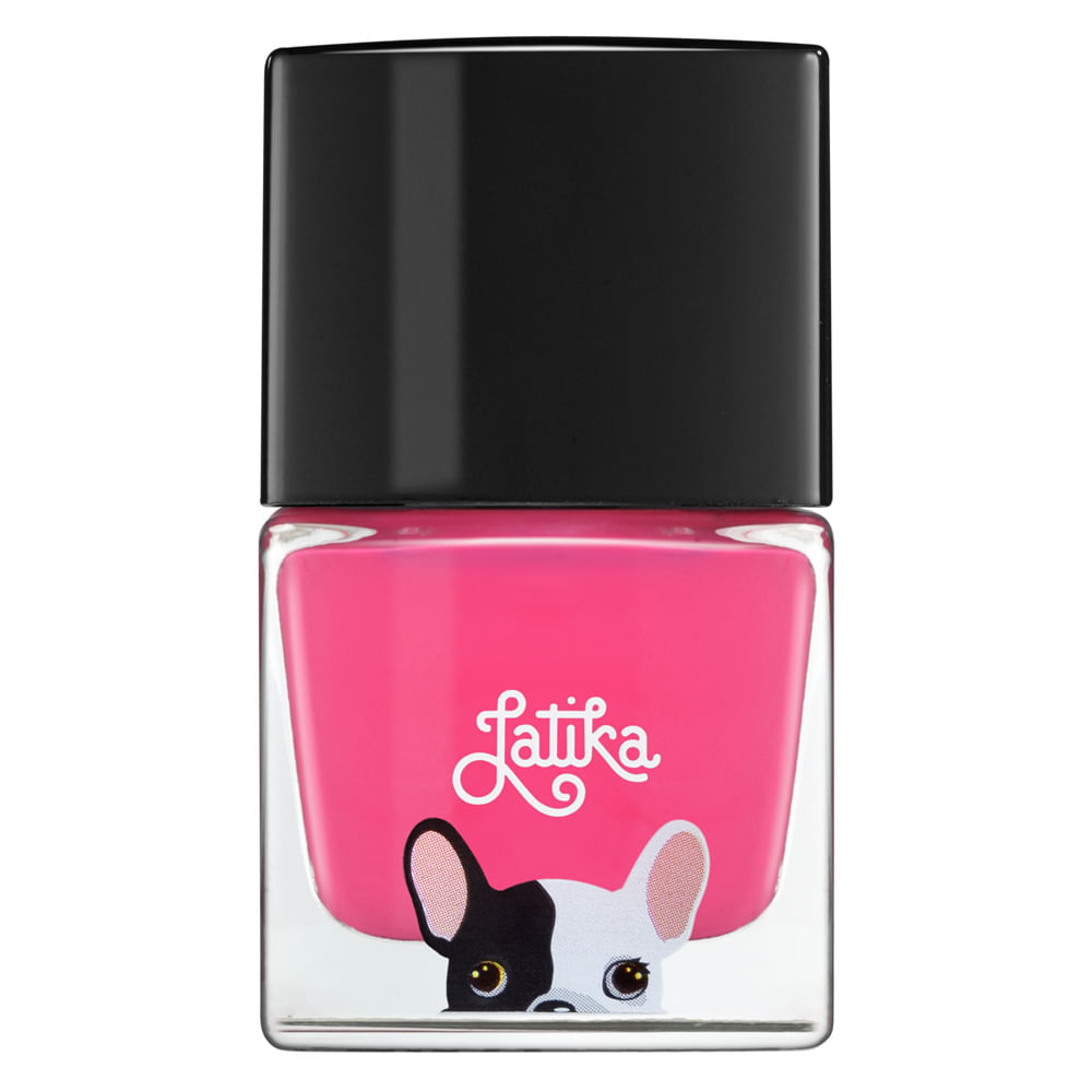 Esmalte Cremoso Latika Nail Mon Puppy — Neon Koralle