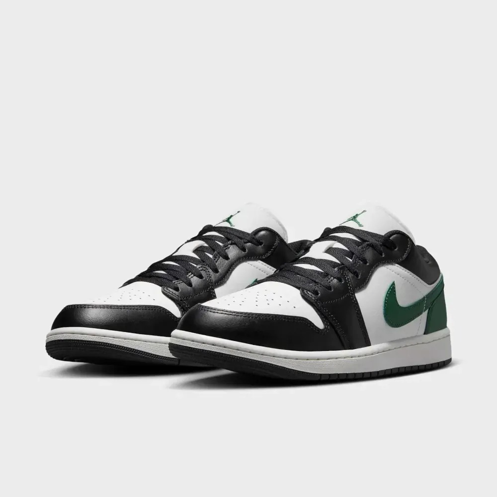 Air Jordan 1 Low Black Gorge Green — 42, Novo
