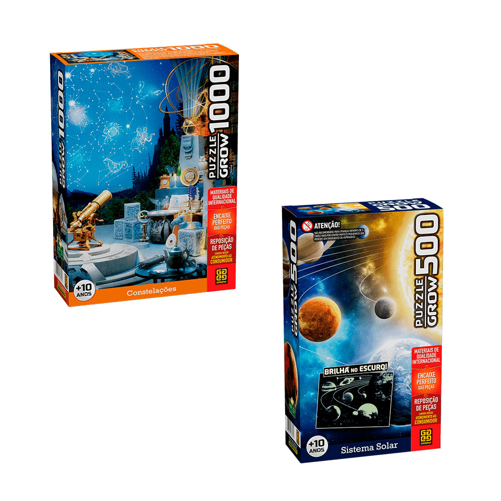 Combo Quebra-cabeças Cosmos Combo Puzzles Cosmos