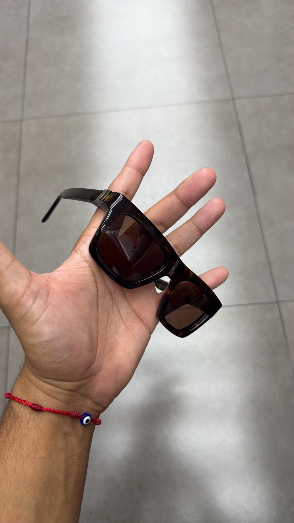 Óculos Ferragamo Square Brown — Único, Novo