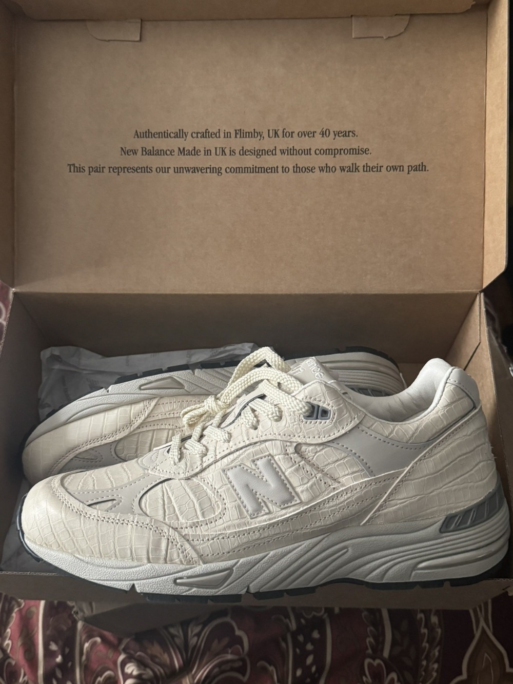 New Balance 991 Oyster Grey — 38 / 39 / 39.5 / 40 / 40.5 / 41 / 42 / 42.5 / 43 / 43.5 / 44, Novo