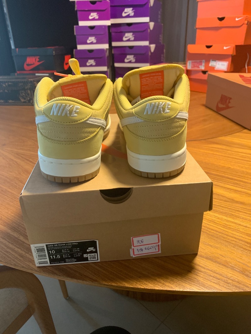 Foto 3 de Nike SB Dunk Low Saturn Gold — 42, Novo