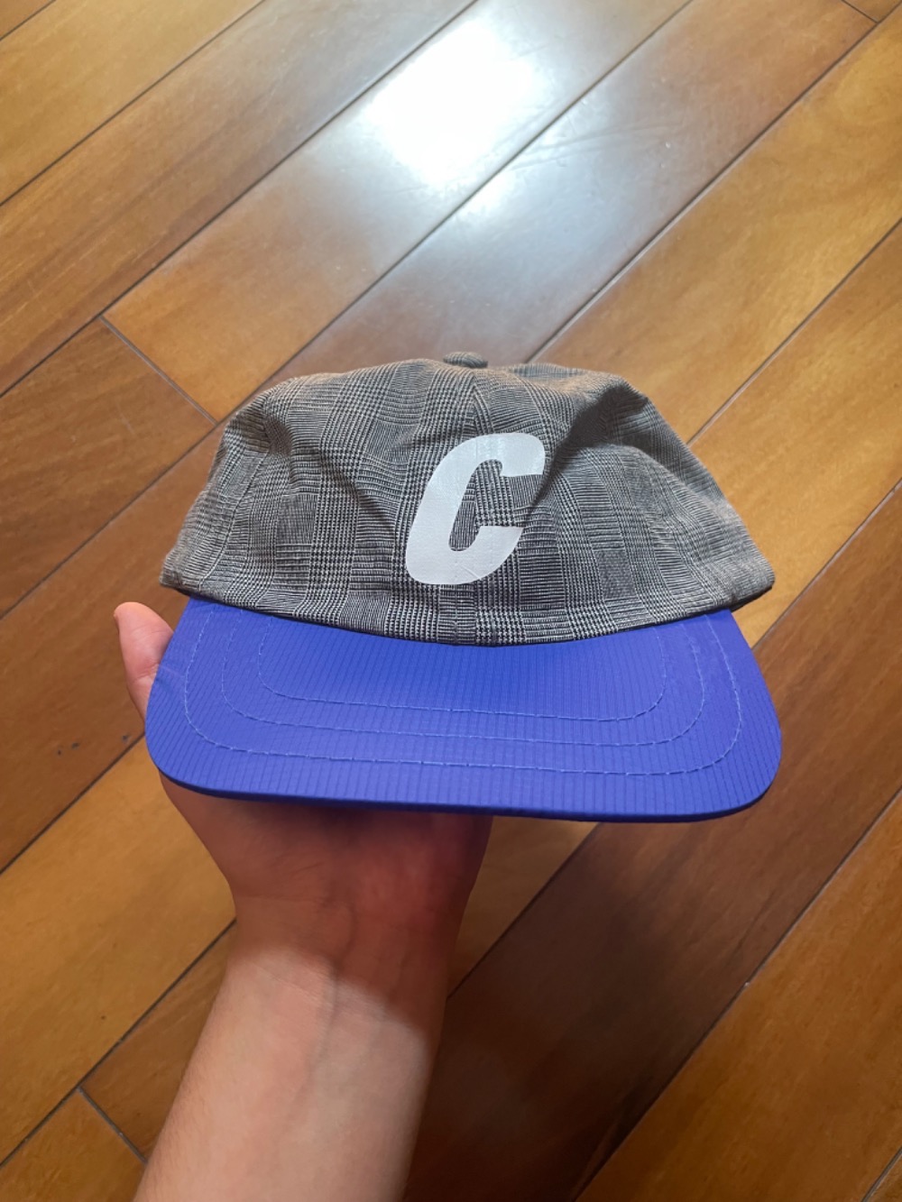 Boné Class Classic Sport C Logo Plaid Blue — Único, Novo