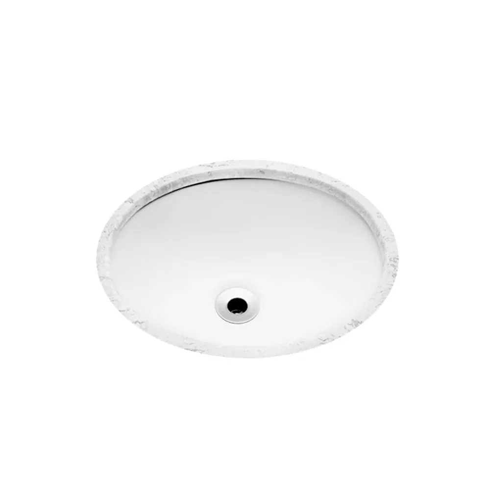 CUBA DE EMBUTIR OVAL 390X300 SEM MESA E SEM LADRÃO CELITE