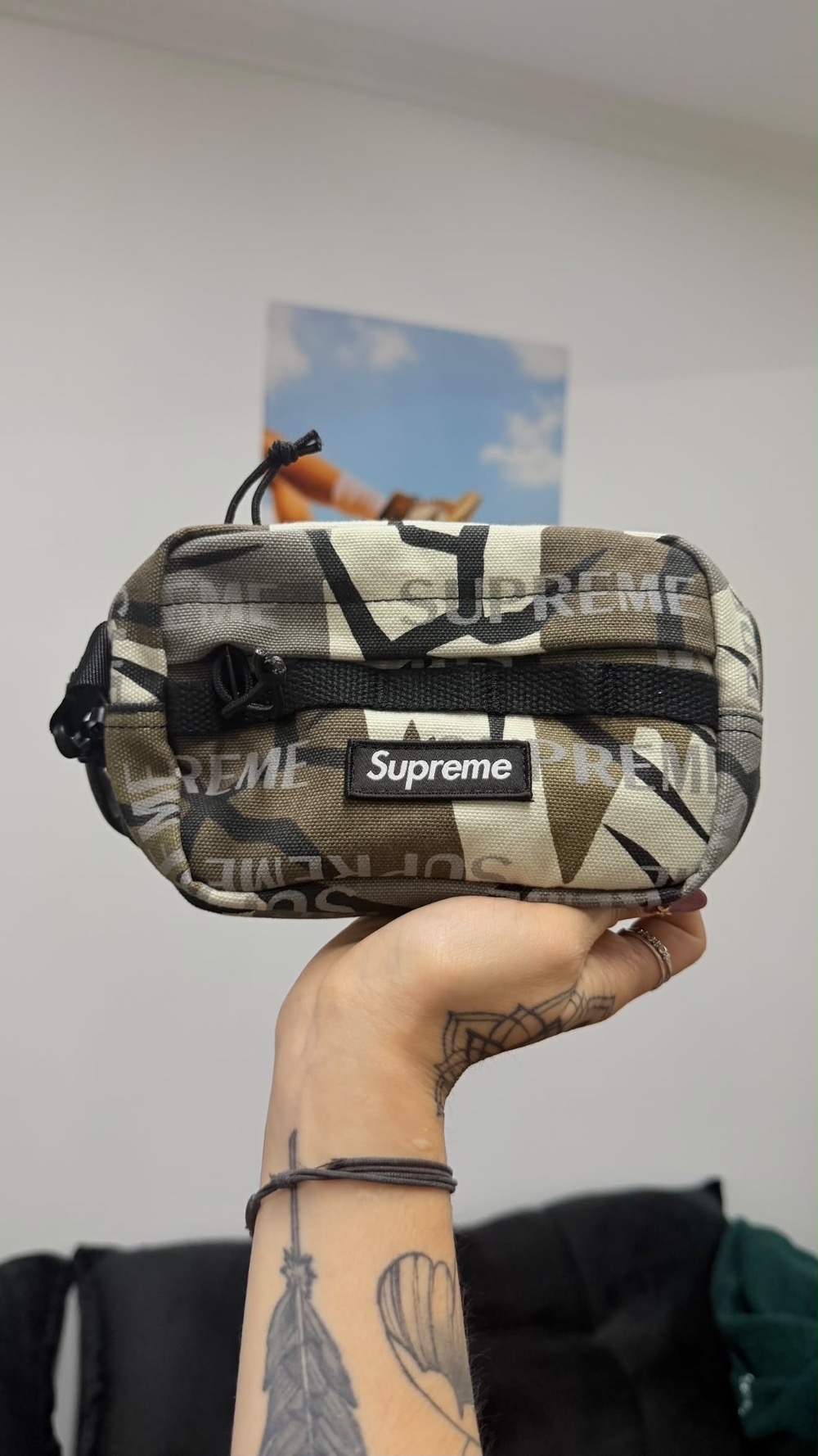 Mini Shoulder Bag Supreme Predator Camo FW26-W1 — único, Novo