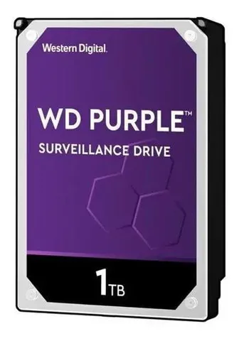 HD 1TB Sata Purple Western Digital Intelbras