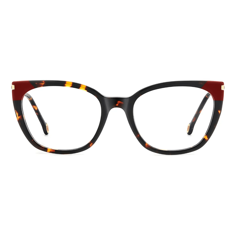 Armação de Óculos de Grau Carolina Herrera 0311 Feminino Retangular Acetato Havana