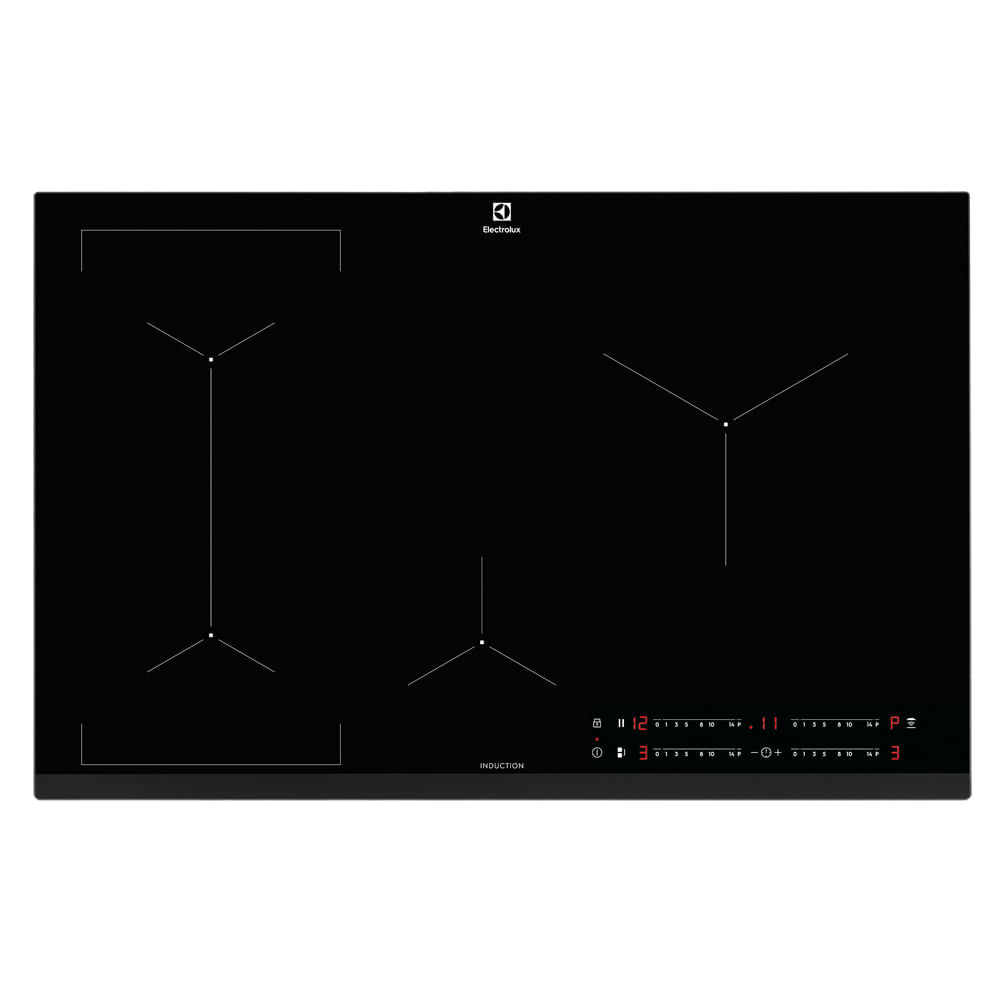 Cooktop 4 Bocas de Indução Electrolux Expert com Unicook e Timer (IE80P) 220
