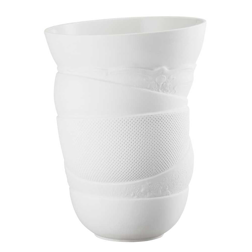Vaso Reunion Branco 31 cm Rosenthal