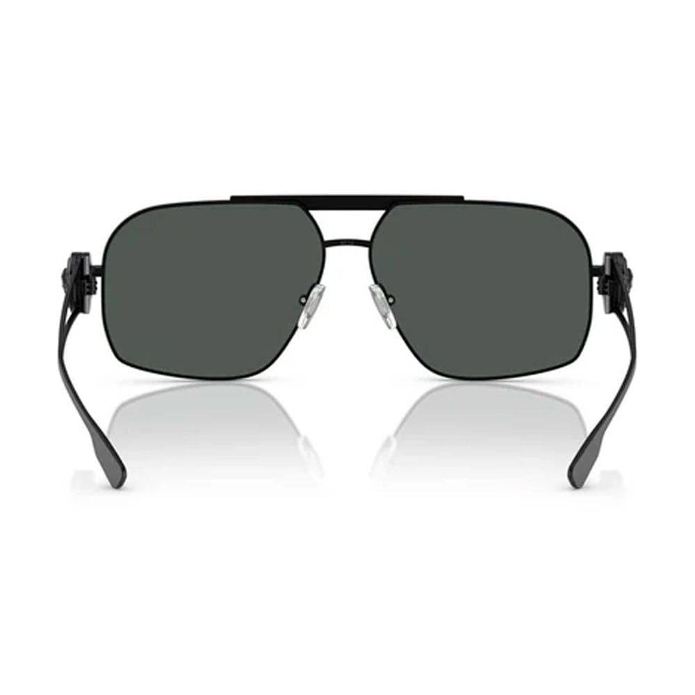 Foto 4 de Óculos de Sol Masculino Versace Quadrado VE2269 Cor Preto
