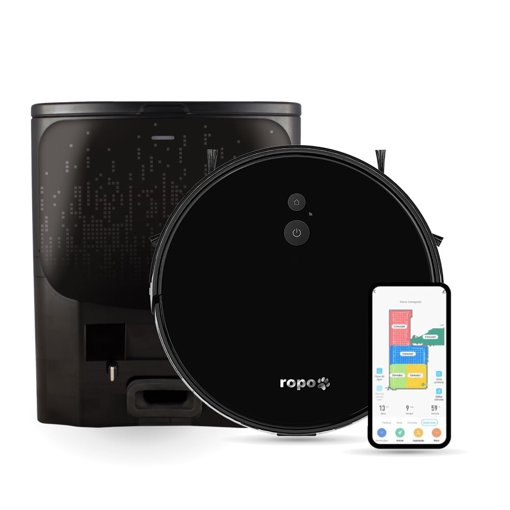 Robô Aspirador Ropo Smart Pet Pro110V