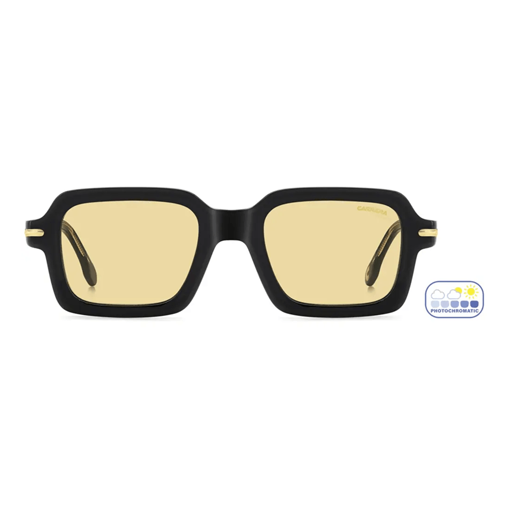 Óculos de Sol Carrera 358/S Masculino Retangular Acetato Preto