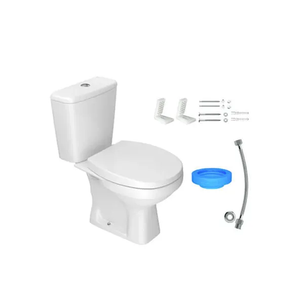 KIT COMPLETO BACIA C/ CX ACOPL FAST - BR DECA