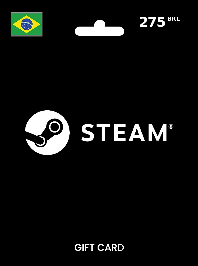 Steam Gift Card 275 BRL BRAZIL