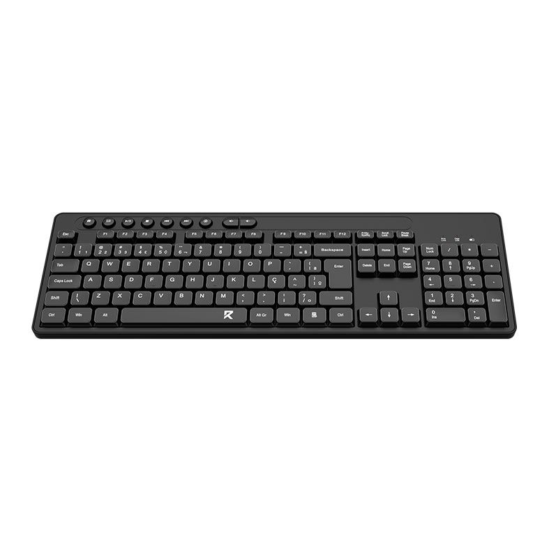 Foto 4 de Teclado Redragon BK-7094, ABNT2, Wireless, Preto, BK-7094-PT