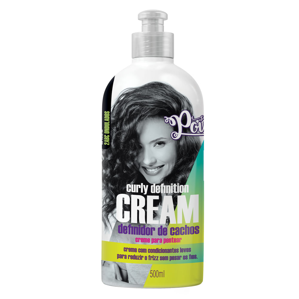 Definidor de Cachos Soul Power - Curly Definition Cream — 500ml