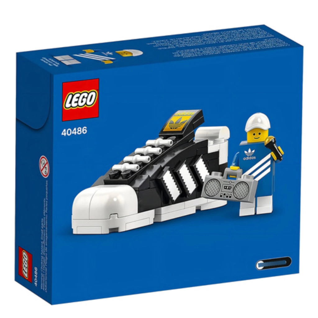 Lego 40486 - Mini adidas Original Superstar - 92 Peças