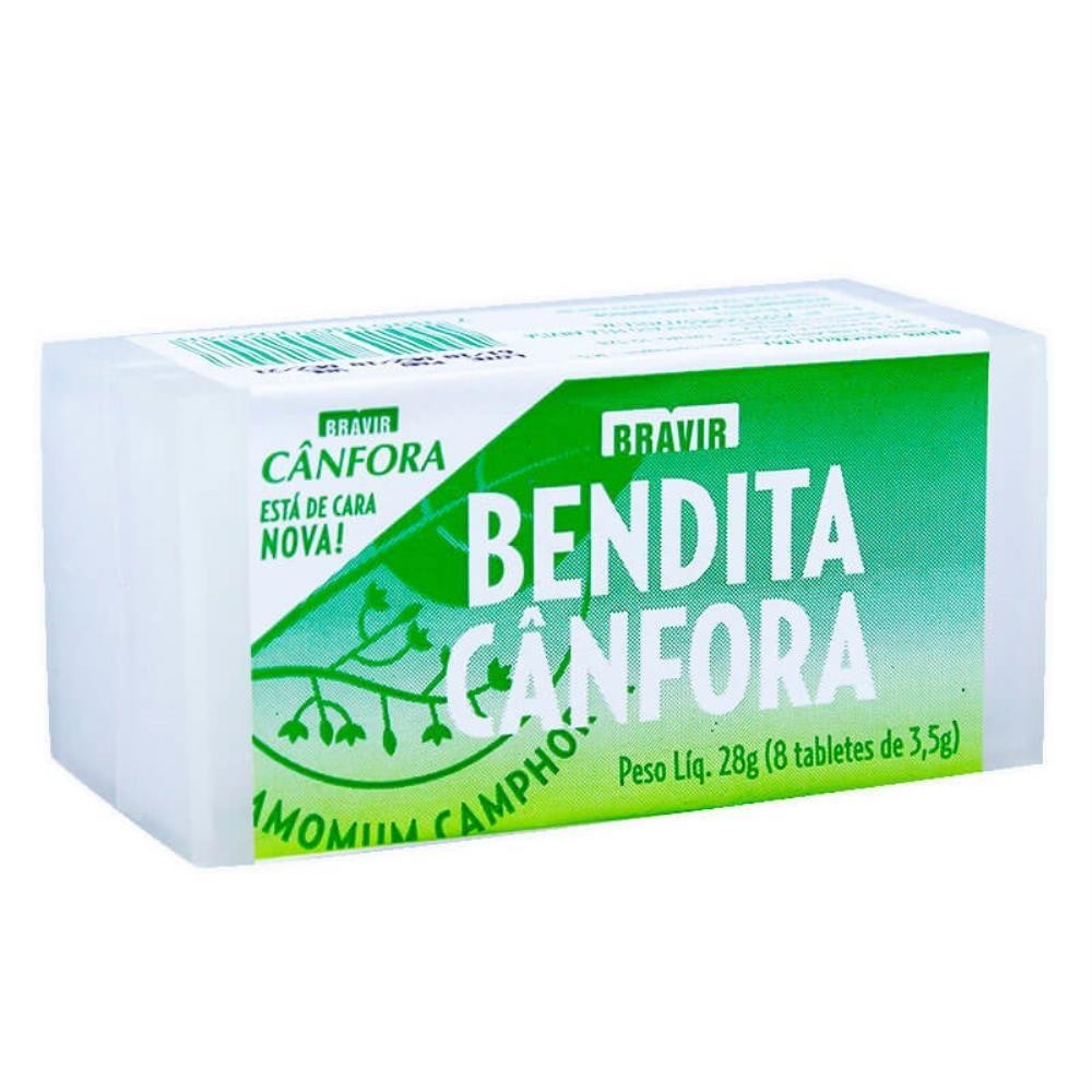 Bendita Cânfora 28 Gramas Com 8 Unidades