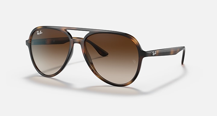 Ray-Ban Óculos De Sol Rb4376 - Quadro Havana Lente Marrom 57-16