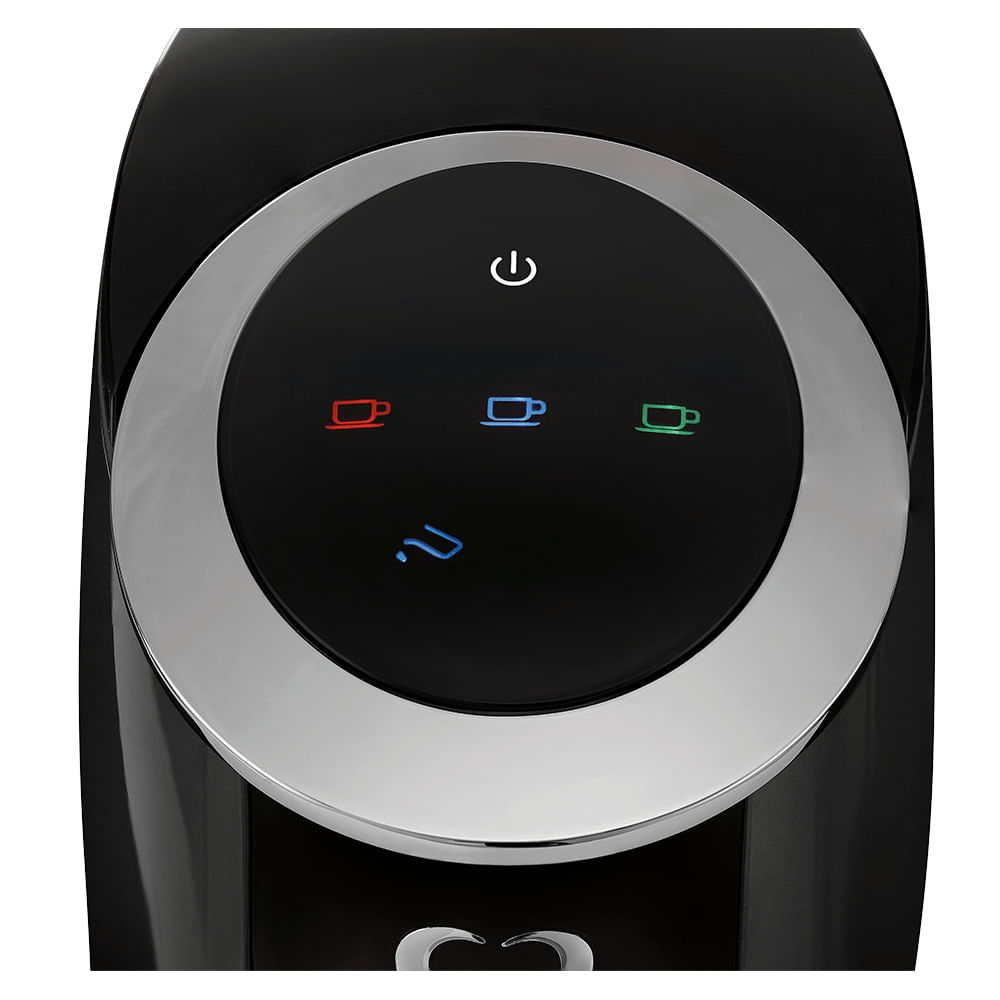 Foto 3 de Cafeteira Espresso Touch Preta Automática - TRES 3 Corações 110