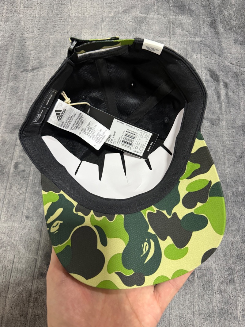 Foto 4 de BAPE x adidas Boné Golf Black — Único, Novo