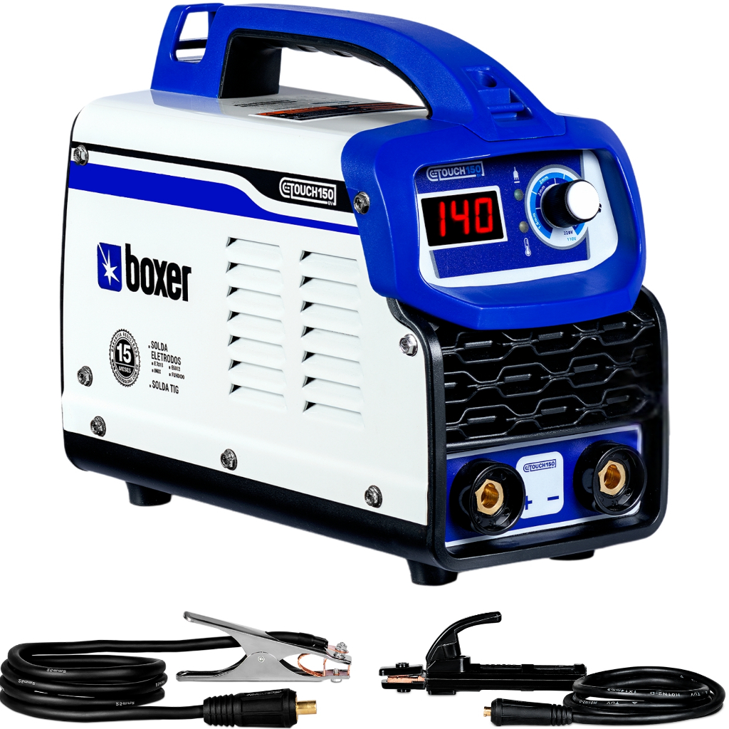 Maquina De Solda Inversora Touch 150bv 140amp Bivolt Boxer