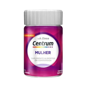 Multivitamínico Centrum Mulher, 30 Comprimidos