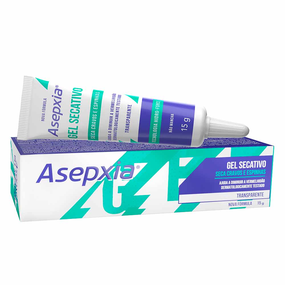 Asepxia Gel Secativo Antiacne — 15g
