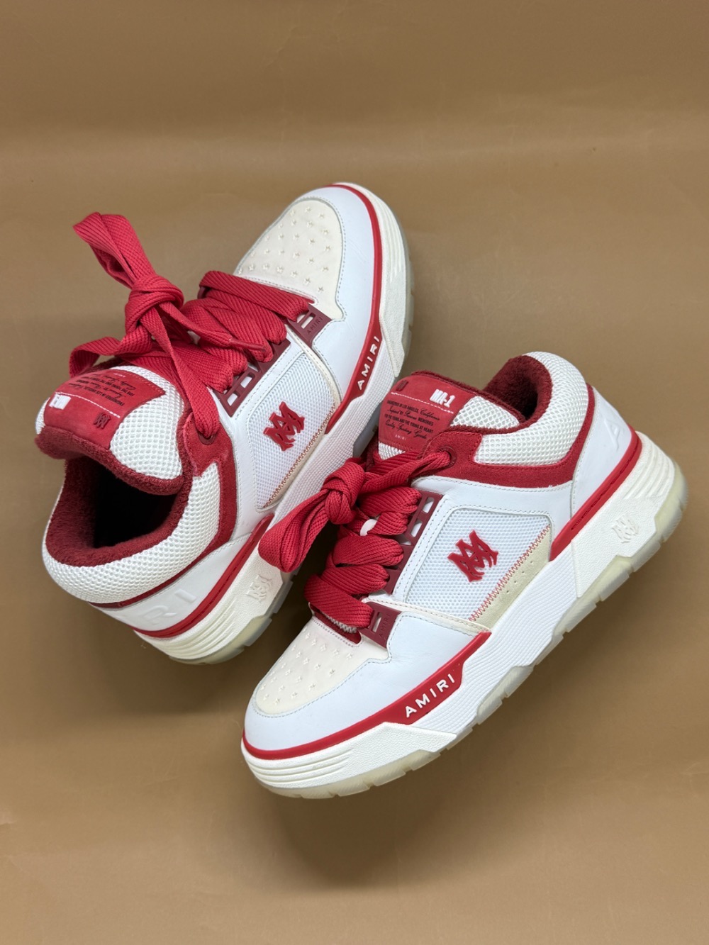 Amiri MA-1 Red White — 43, Usado