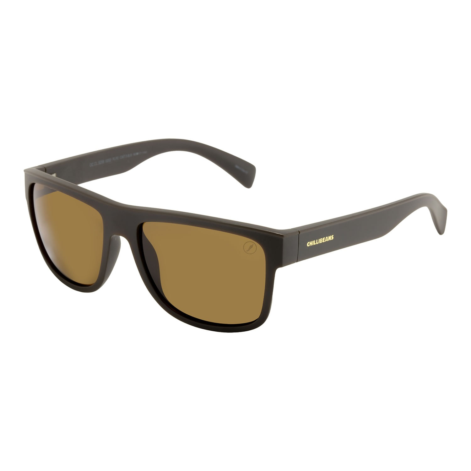 Óculos de Sol Masculino Chilli Beans Bossa Nova Marrom OC.CL.5258.0202