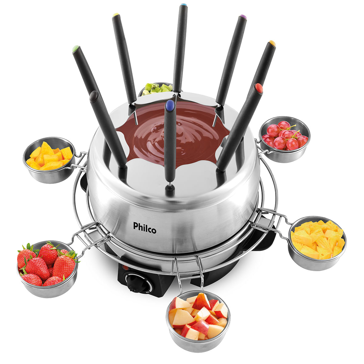 Panela de Fondue Philco PPE03I 8 Pessoas 2,3L 220