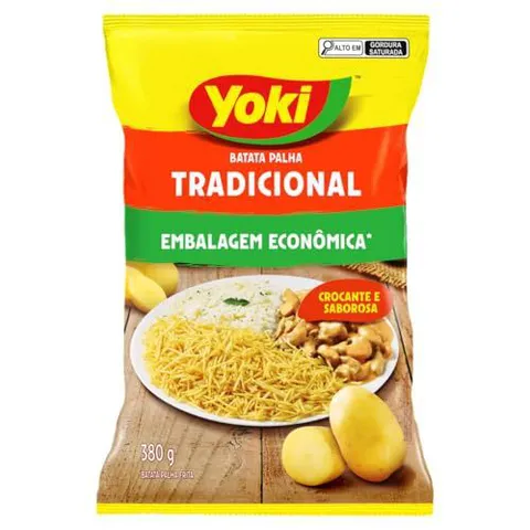 [REGIONAL ] Batata Palha Yoki Tradicional 380g