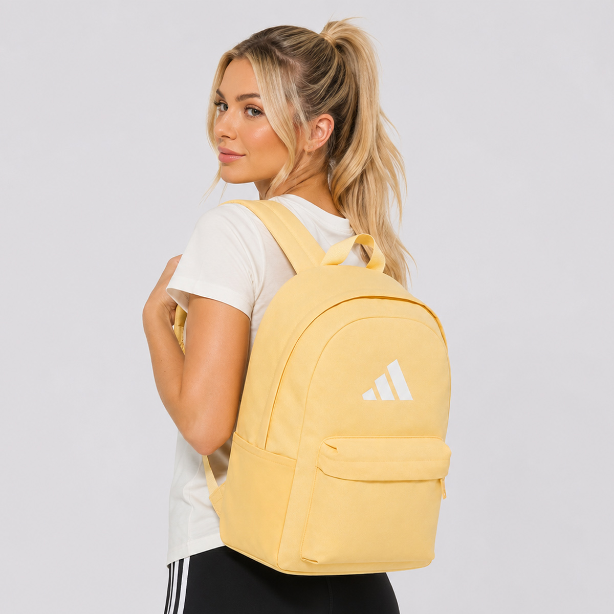Mochila Adidas Clássica Amarelo