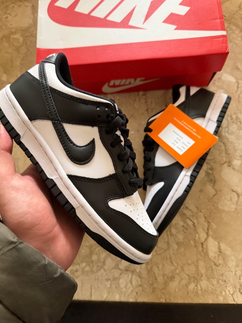 Foto 2 de Nike Dunk Low GS Black White Panda — 35, Novo