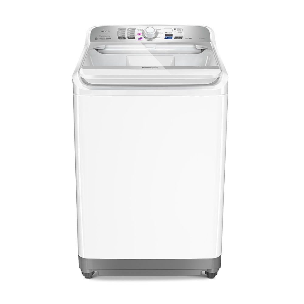Máquina de Lavar Panasonic função Vanish Branco mais Branco 14kg Branca - NA-F140B1W Branco / 220