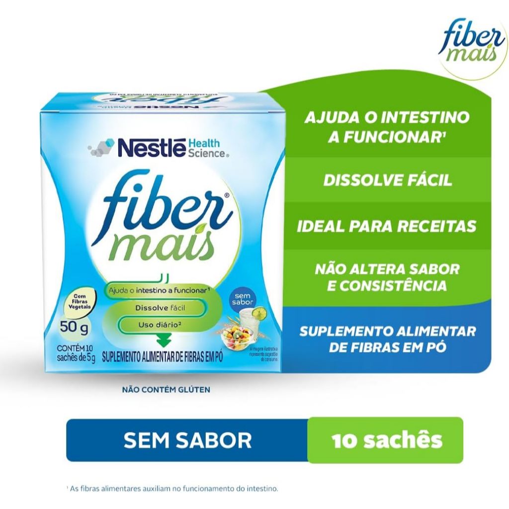 Foto 2 de Fiber Mais com 10 Saches 5g