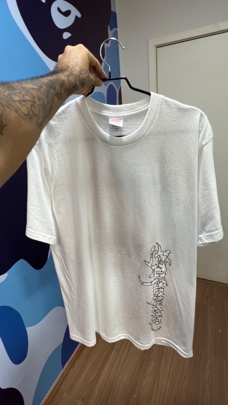 Foto 4 de Camiseta Supreme Satan White — G, Novo