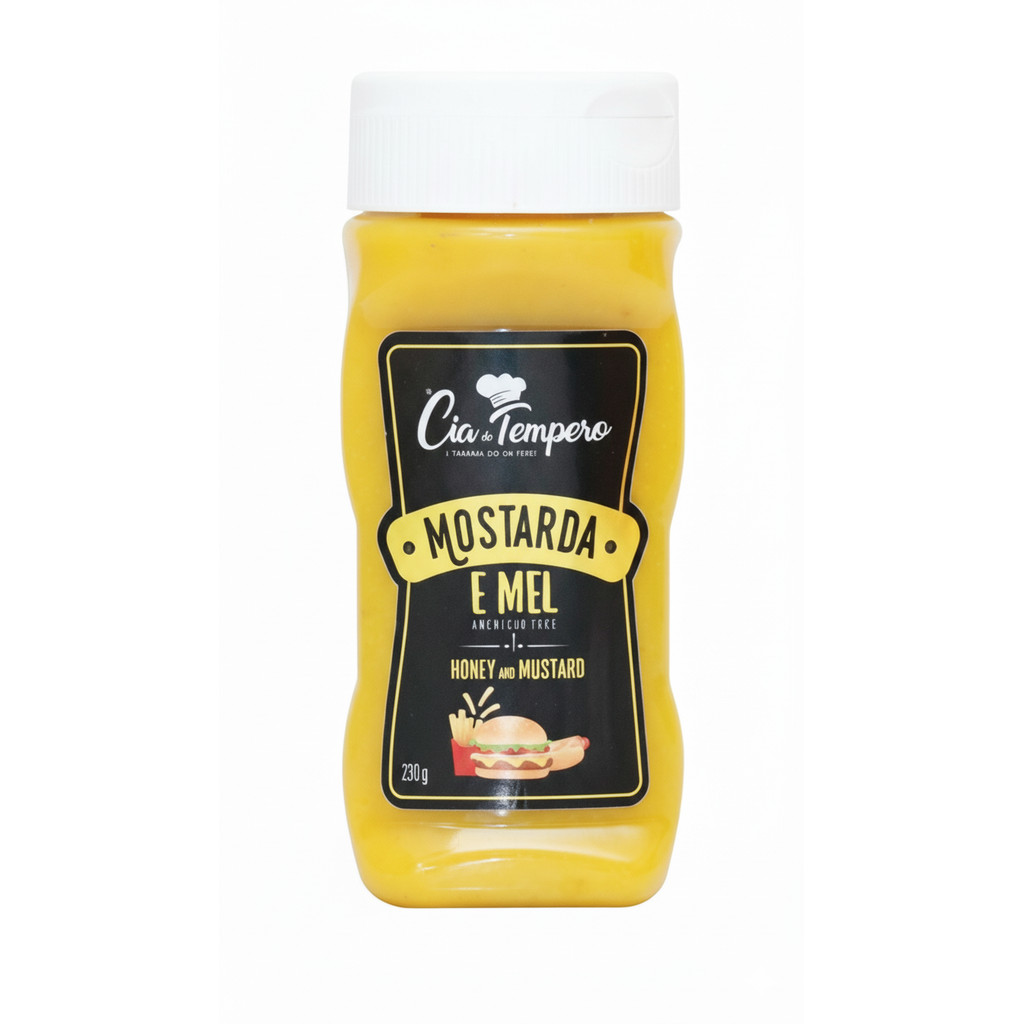 Molho Mostarda E Mel 200ml - CIA DO TEMPERO