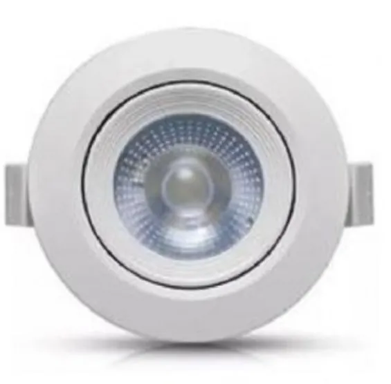 LUMINARIA SPOT REDONDA 3W 3000K 1818 GALAXY