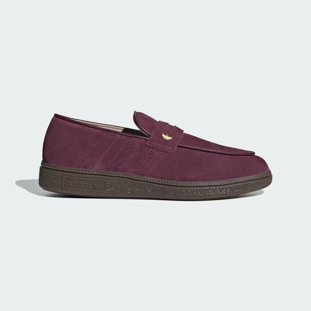 adidas Handball Spezial Loafer Maroon Gum — 44, Novo