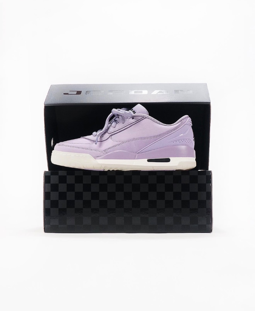 Air Jordan Ultra Low Hydrangeas Black Sail — 39, Novo
