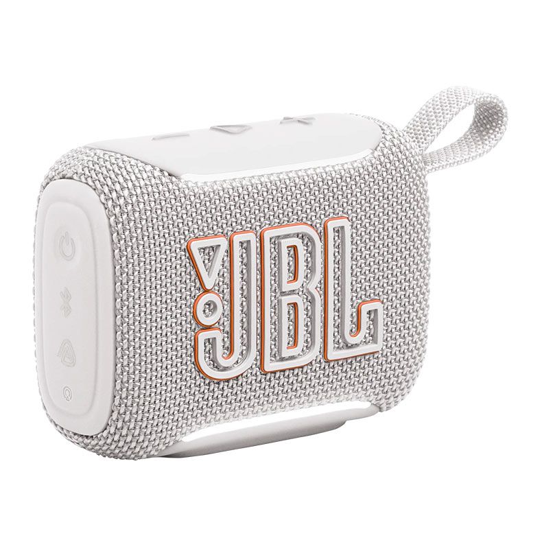 Caixa de Som JBL GO 5, 4.8W RMS, Bluetooth, Branco, JBLGO5WHTBR